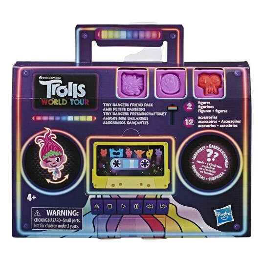 Trolls World Tour Tiny Dancers med 2 figurer og tilbehør