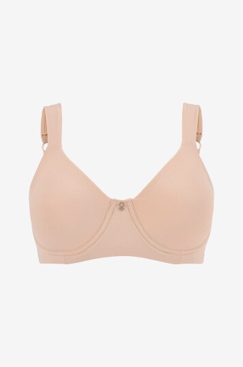 Swegmark   Pure Shape Wire Bra Padded Cups   Beige