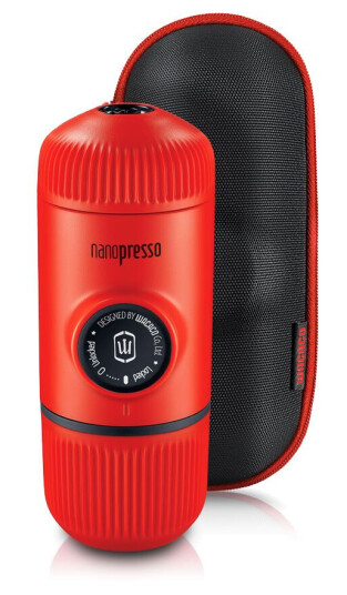 Wacaco Nanopresso Espresso Coffee Maker + Case Lava Red