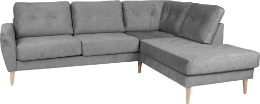 Hjørnesofa Ivarby Høyre grå