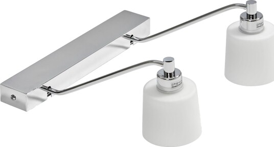 Tärnö 2 Vegglampe IP44 Bredde 30 Cm Krom