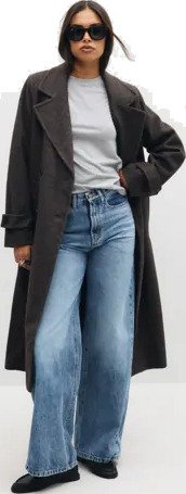 Vero Moda Brun Vmeva Long Coat Noos