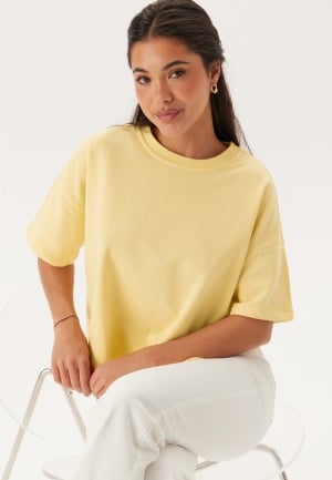 Pieces Pcchilli Summer Loose Sweat Pale Banana XS