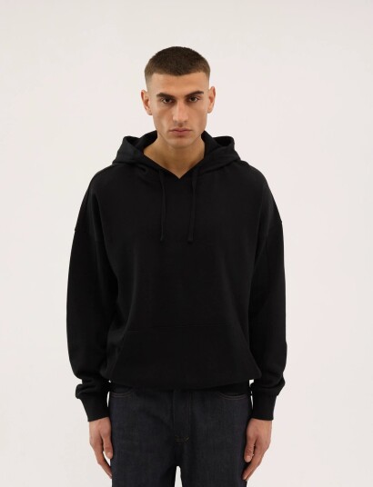Everlast Everlast Oversized Sweat Hoodie   Black   XXL