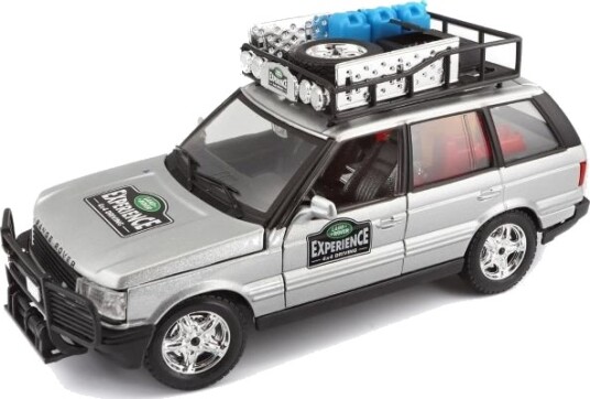 Bburago Range Rover Modellbil 1:24 Sølv Bburago Range Rover Modellbil 1:24 Sølv