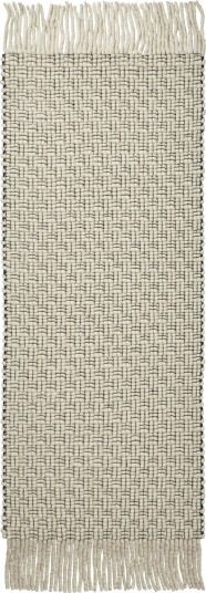 Udo Teppe 80x200 cm, Off-white