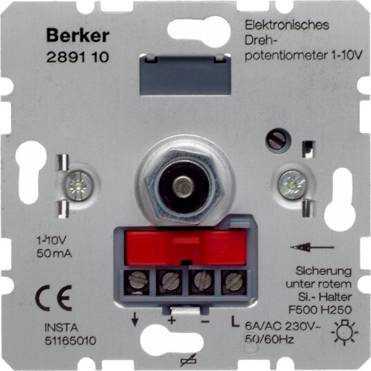 Hager 289110 Potensiometer 1-10 v, Lr