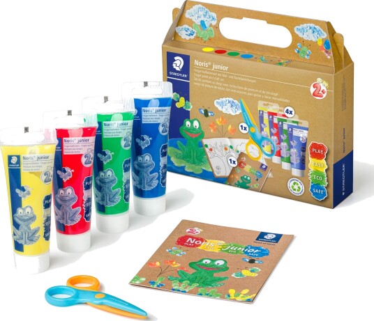 Staedtler Noris Junior Finger painting Set +2 years 61 C2 Staedtler Noris Junior Finger painting Set +2 years 61 C2