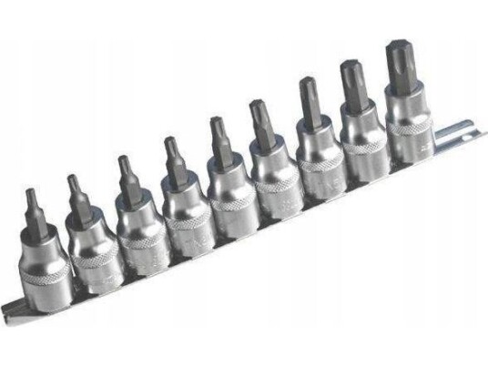 Torx Nøkkel 1/2" / 9 Stk