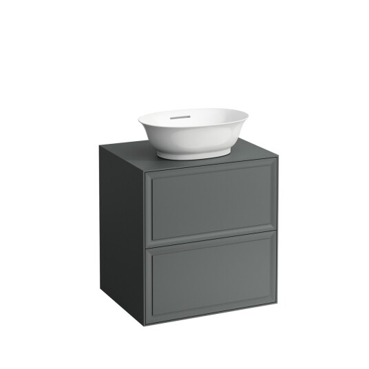 Laufen The New Classic Servantskap 575x455 mm Trafikkgrå