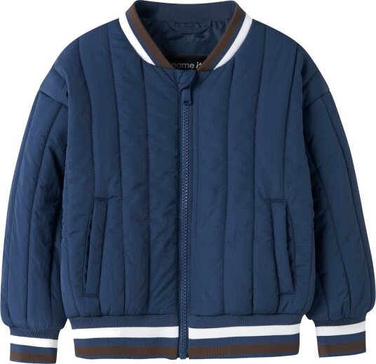 Name It Polstret Jakke Quilt NmmMelody Insignia Bue Name It 6 år (116) Dunjakke Blå