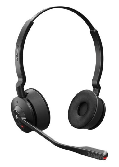 Jabra Engage 55 Se Stereo  Low Power  - Hodesett - On-Ear - Dect - Trådløs - Usb-A Via Dect Adapter - Certified For Microsoft Teams