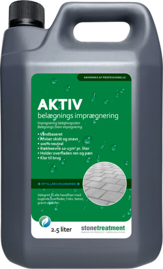 STONETREATMENT AKTIV BELEGNINGS IMPREGNERING 2,5 LITER
