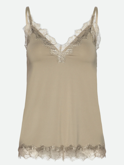 Rosemunde Billie Strap Top Grønn 34