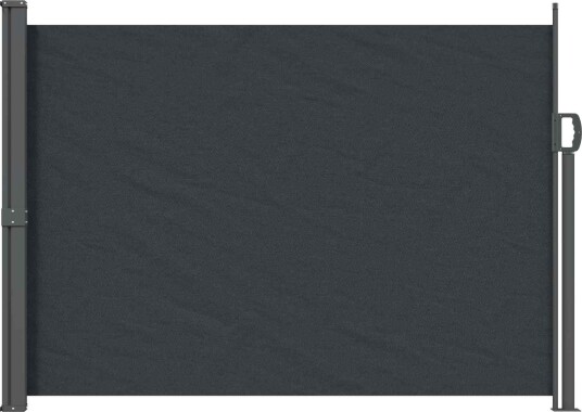 vidaXL Utklappbart side markise 120 x 300 cm 100% polyester jern stål vidaXL Utklappbart side markise 120 x 300 cm 100% polyester jern stål
