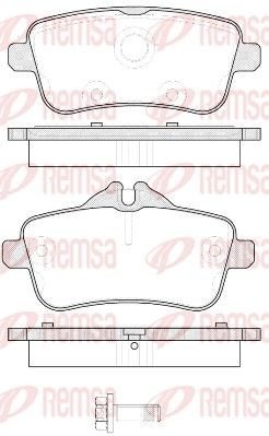 Bremseklosser REMSA 1503.00