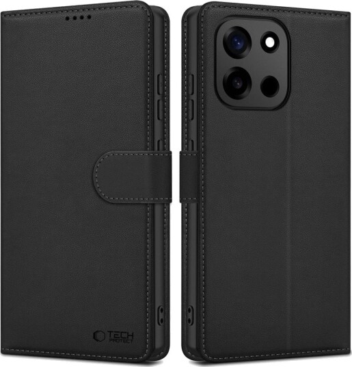 Tech-Protect Lommeboketui til OnePlus Nord 6 med Magnet - Svart