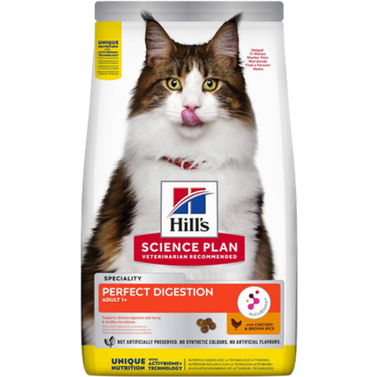 Adult Perfect Digestion Chicken & Rice Dry Cat Food 7 kg Adult Perfect Digestion Chicken & Rice Dry Cat Food 7 kg