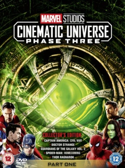 Marvel Studios Cinematic Universe: Phase Three Part One DVD Marvel Studios Cinematic Universe: Phase Three Part One DVD