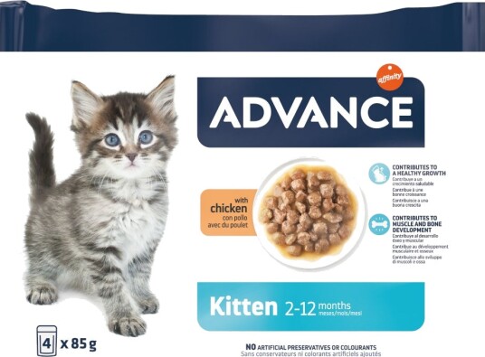 Affinity Advance Våtfôr Kitten Kylling 52 X 85 G Affinity Advance Våtfôr Kitten Kylling 52 X 85 G