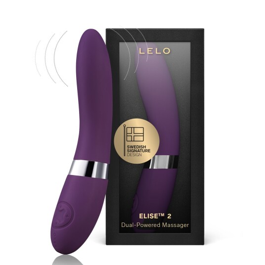 Lelo Elise 2 Oppladbar Dildovibrator - Lilla Lelo Elise 2 Oppladbar Dildovibrator - Lilla