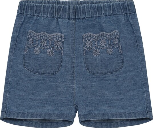 Minymo Shorts Falmet DeniMinymo 1 år 80 Shorts Blå