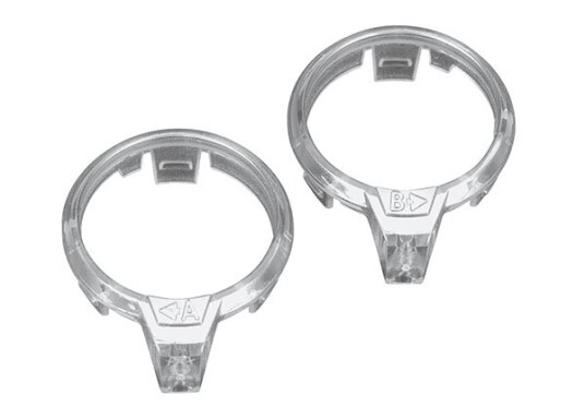 Traxxas 7960 LED-lens motor Clear Aton L&R