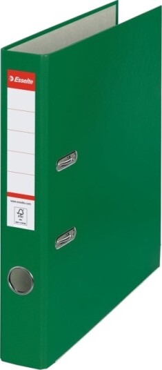 Esselte Economy   Hevarmbuefil   Bokryggbredde: 50 Mm   For A4 210 X 297 Mm   Kapasitet: 320 Ark   Grønn