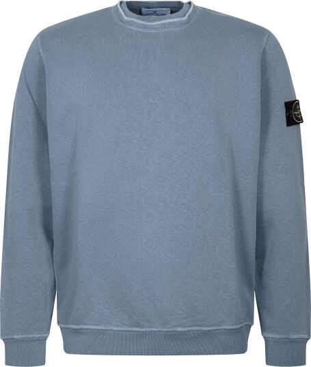 Stone Island Regular Fit Crewneck Sweatshirt Blue XXL