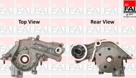 FAI AutoParts OP265 Oljepumpe