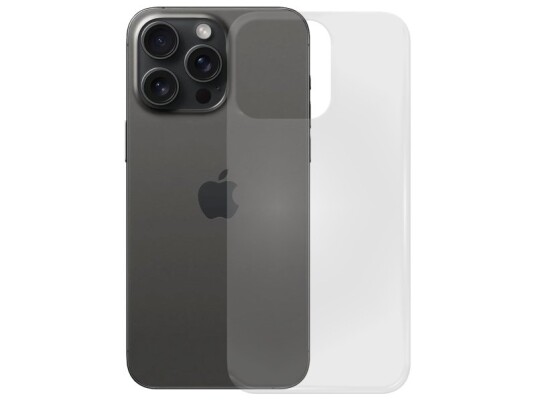 Pedea 50160976, Etui, Apple, Iphone 15 Pro, 15,5 Cm (6.1"), Gjennomsiktig