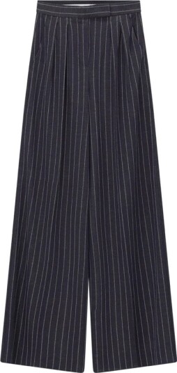 Max Mara Dame Bukser Blå L,