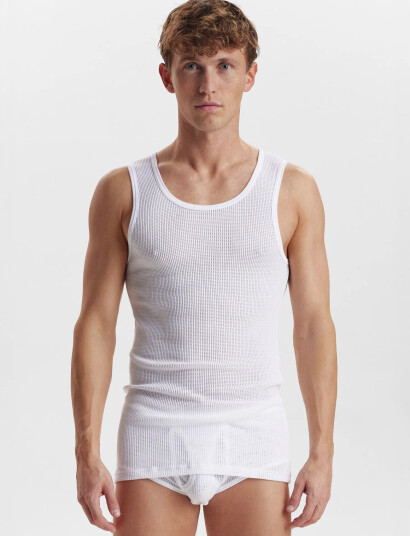 JBS Jbs Singlet Mesh   White   M