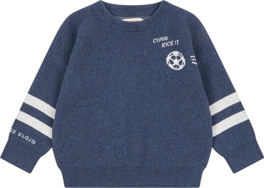 Konges Sløjd Genser Lapis Ull/Bomull Dark Navy Konges Sløjd 3 år (98) Genser Blå