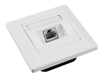 Solarix Sx9 1 5E Stp Wh Innbygd Utgang Cat 5E Stp Rj 45 Hvit 1 Sett SX915ESTPWH