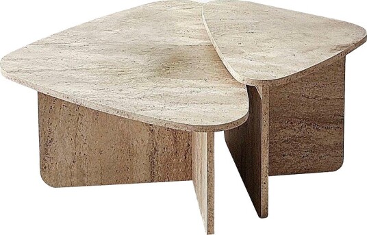 Hanah Home Salongbord sett Ballare Beige Hanah Home Salongbord sett Ballare Beige