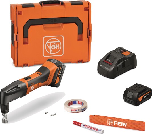 Fein Batteri Ablk 18 1.6 E As Nibbler Med Og Lader