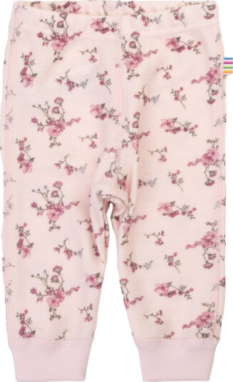 Joha Longs i Ull og Bambus Blomst Lys Rosa