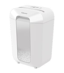Fellowes Powershred Lx70 Dokumentmakulator Med Partikkelkutt P-4, 4 X 40 Mm, Opptil 11 Ark, Hvit (100017468) Fellowes Powershred Lx70 Dokumentmakulator Med Partikkelkutt P-4, 4 X 40 Mm, Opptil 11 Ark, Hvit (100017468)