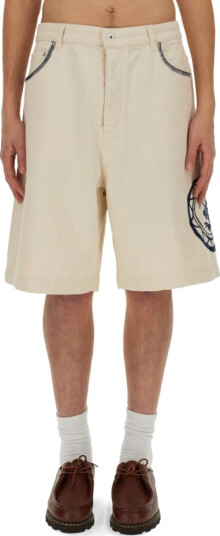 Drole de Monsieur Herre Shorts Beige M,