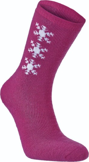 Seger Kids" Lillen Wool Sock Cerise 34 36