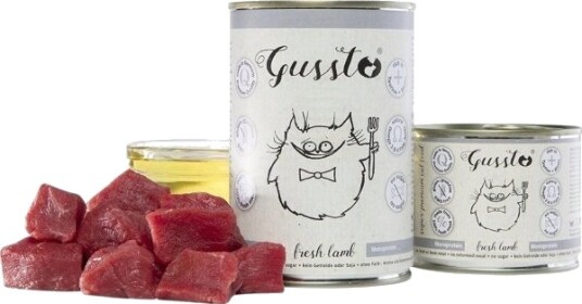 Gussto Fresh Lam Våtfôr 400 G