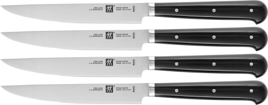 Zwilling Twin Steak Sett 4 stk. Kniver med Slett Slipbar Egg Zwilling Twin Steak Sett 4 stk. Kniver med Slett Slipbar Egg