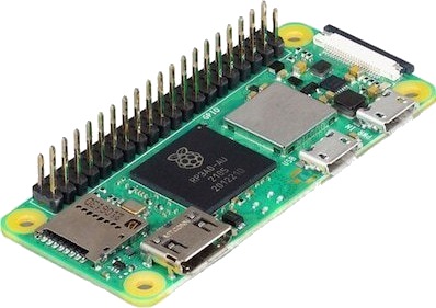 Raspberry Pi Zero 2 W med header enkortsdatamaskin Raspberry Pi Zero 2 W med header enkortsdatamaskin