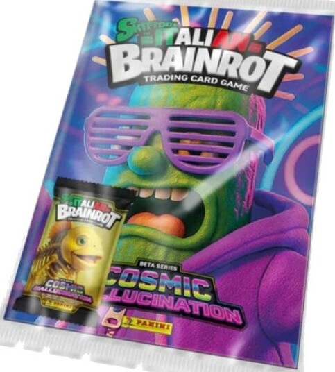 Brainrot 2 Tcg Startpakke Med Kort Og Perm