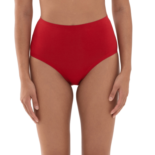 Mey Truser Natural Second Me High Waist Pants Rød bomull Small Dame Mey Truser Natural Second Me High Waist Pants Rød bomull Small Dame