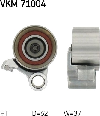 Strammehjul, registerreim SKF VKM 71004