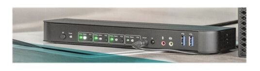 Digitus - Kvm / Lydsvitsj - 4 X Kvm/Lyd - 1 Lokalbruker - Stasjonær