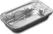 Alubakke 670 Ml 219X127x33 Mm,10 Pk X 100 Stk/Krt