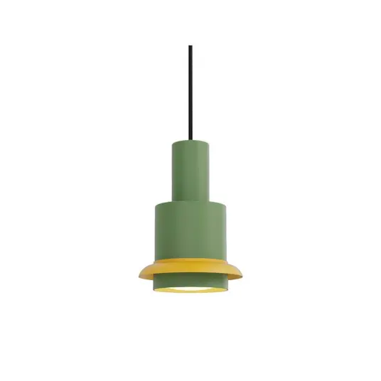 Chaumont Pendel Ø15xH22 Green/Yellow DCW Chaumont Pendel Ø15xH22 Green/Yellow DCW